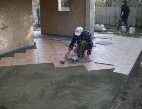 Carrelage pour entrée de garage