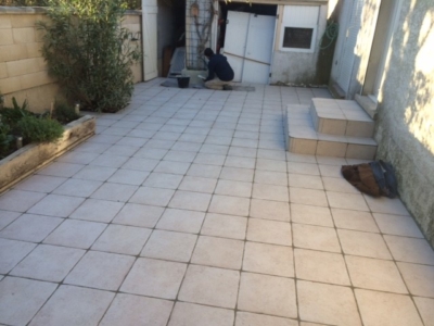 Rénovation complète terrasses à Istres