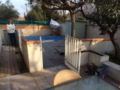 Rénovation complète terrasses à Istres